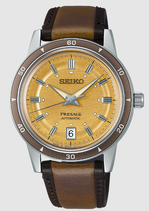 Seiko Presage Style 60s In Golden Yellow SRPL75J1 Replica Watch
